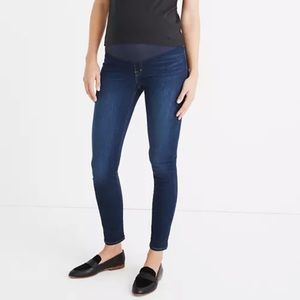 Madewell Maternity Skinny Jeans in Hayes Wash 31